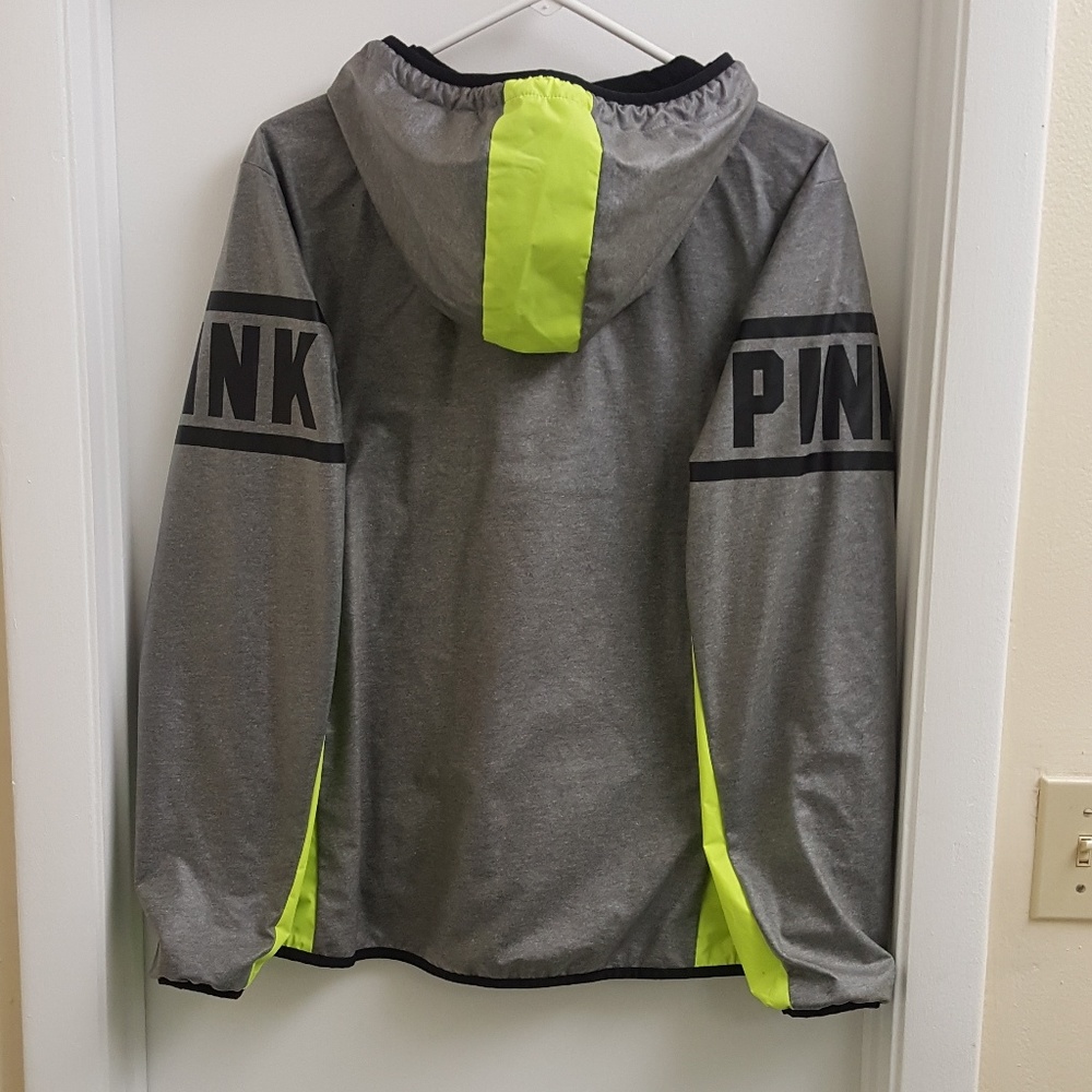 RARE VS PINK fleece lined windbreaker size xs/s - Picture 2 of 7